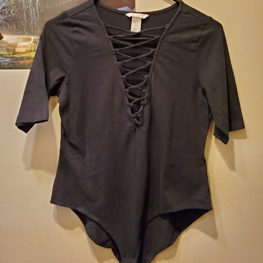 Black bodysuit